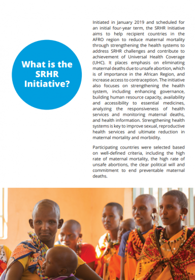 Sexual And Reproductive Health And Rights Srhr In Who African Region The Srhr Initiative 1680